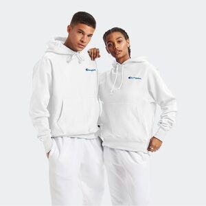 Unisex Men Champion Life Reverse Weave Pullover Hoodie White